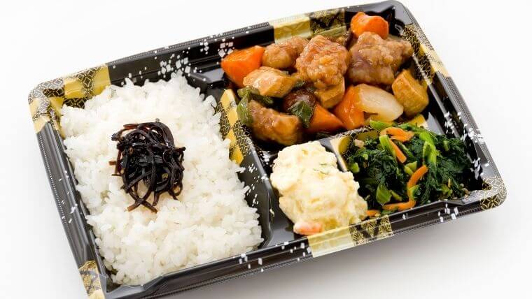 ご飯つきの弁当