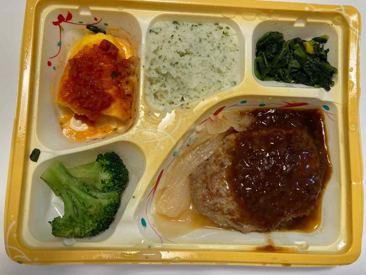 ニチレイフーズダイレクトハンバーグ弁当
