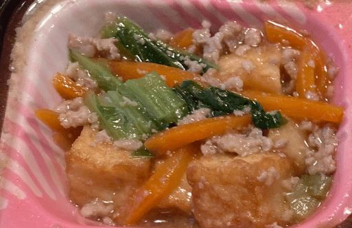 食宅便 揚げ出しのそぼろあん