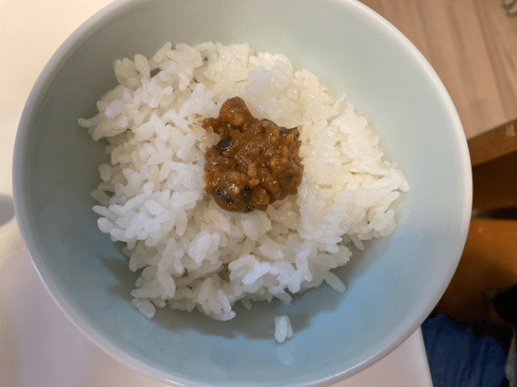 肉味噌ご飯